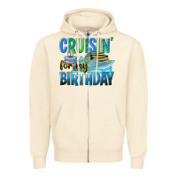 Sandshell cruisin' for my birthday Zipper Hoodie - texasbilliewilder