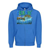 True Royal cruisin' for my birthday Zipper Hoodie - texasbilliewilder