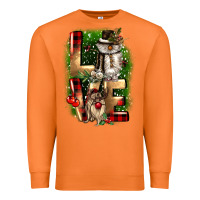 Carrot love snowman gnome Premium Sweatshirt - CowGirlArtShop