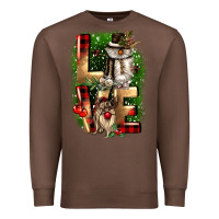 Chestnut love snowman gnome Premium Sweatshirt - CowGirlArtShop