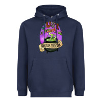 Navy just a bunch of hocus pocus Heavyweight Hoodie - CowGirlArtShop