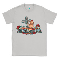 Moon Dust she will not fail psalm christian cross pray Classic Tee - NancyCooperArtShop