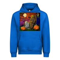 Cobalt headstone and coffin tumbler Urban Hoodie - BundleAndBundleShop