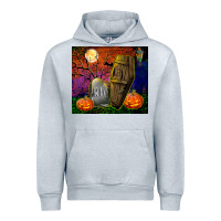 Heather Grey headstone and coffin tumbler Urban Hoodie - BundleAndBundleShop
