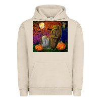 Pigment French Oak headstone and coffin tumbler Urban Hoodie - BundleAndBundleShop
