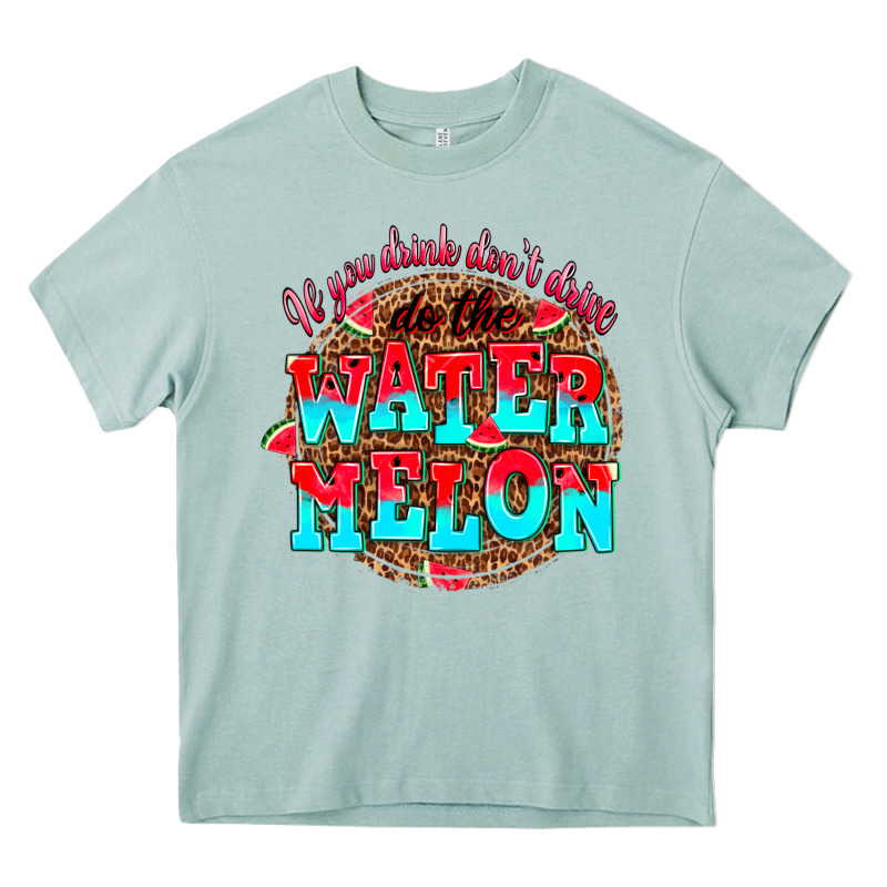 If You Drink Dont Drive Do The Watermelon Heavy Core Tee by AdoDesignShop | Teevron
