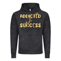 Vintage Black addicted to success Vintage Hoodie - MaliasSmallBusiness