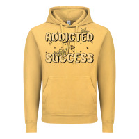 Vintage Mustard addicted to success Vintage Hoodie - MaliasSmallBusiness
