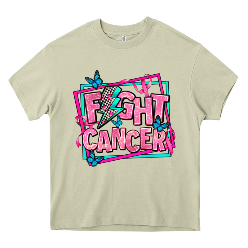 Fight Cancer Heavy Core Tee by AdoDesignShop | Teevron