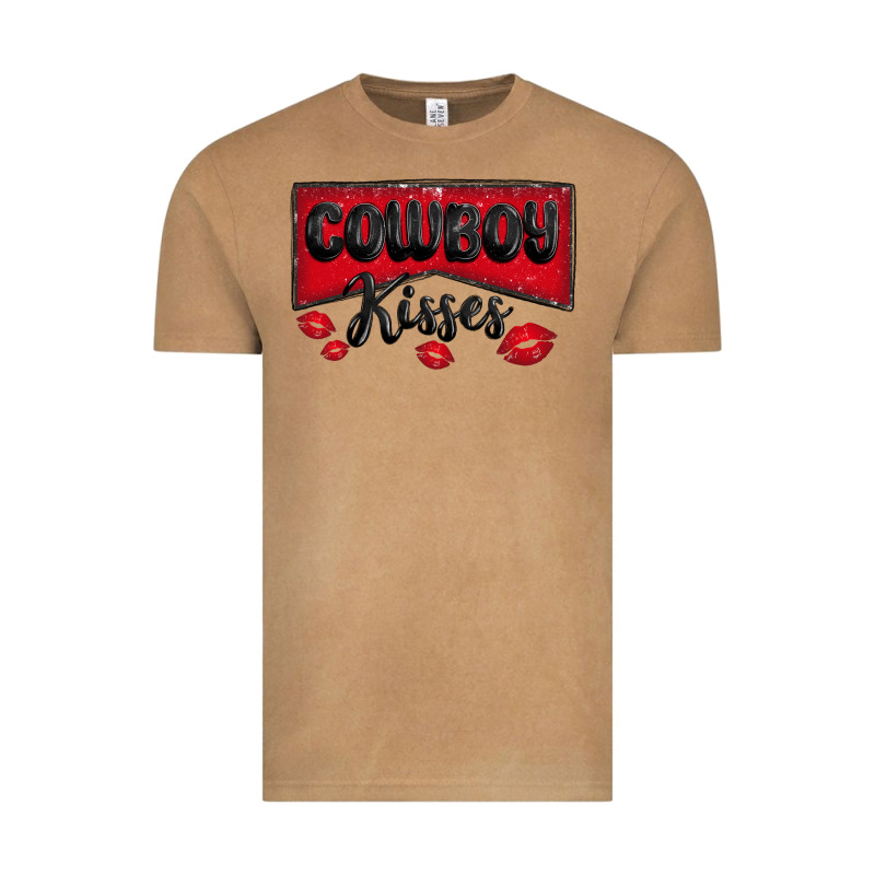 Cowboy Kisses Vintage Tee by MaliasSmallBusiness | Teevron