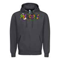 Smoke mardi gras principal Zipper Hoodie - texasbilliewilder