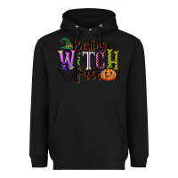 Black resting witch face Heavyweight Hoodie - CowGirlArtShop