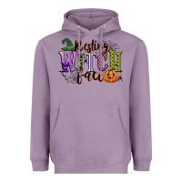 Lavender resting witch face Heavyweight Hoodie - CowGirlArtShop