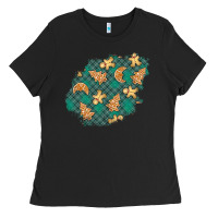 Black christmas gingerbread cookies patch Ladies Tee - BundleAndBundleShop