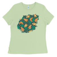 Matcha christmas gingerbread cookies patch Ladies Tee - BundleAndBundleShop