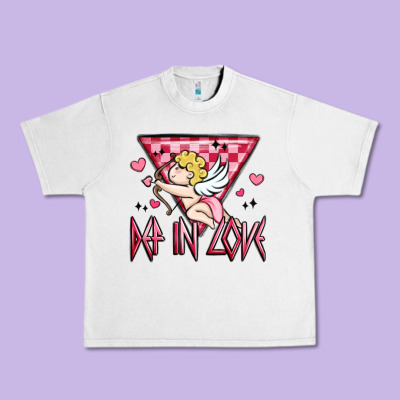 Def In Love Urban Heavy Tee Designed By Maliassmallbusiness