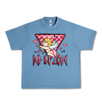 Pebble Blue def in love Urban Heavy Tee - MaliasSmallBusiness