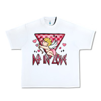 White def in love Urban Heavy Tee - MaliasSmallBusiness