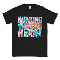 Black Nursing is a work of heart Classic Tee - CowhideDigitalArt
