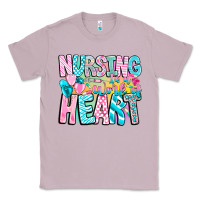 Lilac Nursing is a work of heart Classic Tee - CowhideDigitalArt