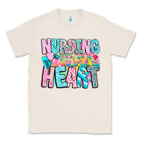 Natural Nursing is a work of heart Classic Tee - CowhideDigitalArt