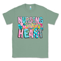 Sage Nursing is a work of heart Classic Tee - CowhideDigitalArt