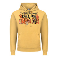 Vintage Mustard my favorite players call me grandma Vintage Hoodie - MaliasSmallBusiness