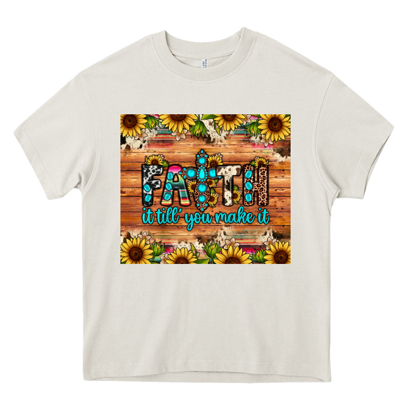 Faith It Till You Make It Heavy Core Tee by JahusDesignShop | Teevron