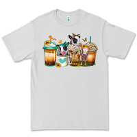 Dove Grey heifers coffee cups Premium Tee - Jasminsmagicworld