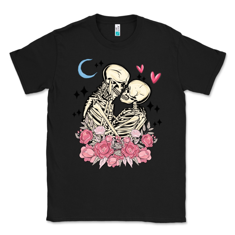 The Lovers Skeletons Classic Tee by MaliasSmallBusiness | Teevron