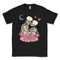 Black the lovers skeletons Classic Tee - MaliasSmallBusiness