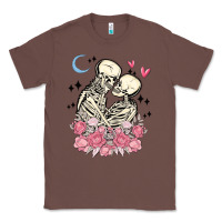 Chestnut the lovers skeletons Classic Tee - MaliasSmallBusiness