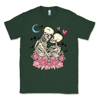 Sports Green the lovers skeletons Classic Tee - MaliasSmallBusiness