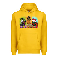 Lemon happy hallothanksmas gnomes Premium Hoodie - CowGirlArtShop