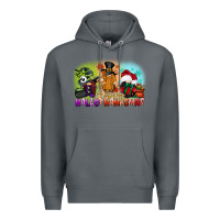 Rock happy hallothanksmas gnomes Premium Hoodie - CowGirlArtShop