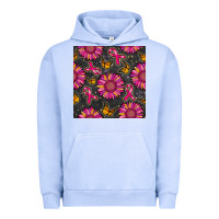 Pigment Grape Ice breast cancer sunflower seamless pattern Urban Hoodie - BundleAndBundleShop