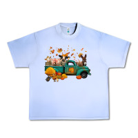 Grape Ice fall farm animals truck nancy Urban Heavy Tee - NancyCooperArtShop