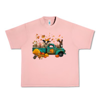 Salmon fall farm animals truck nancy Urban Heavy Tee - NancyCooperArtShop