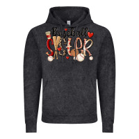 Vintage Black baseball sister Vintage Hoodie - MaliasSmallBusiness