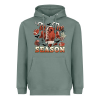Sage tis the season football halloween Heavyweight Hoodie - CowGirlArtShop