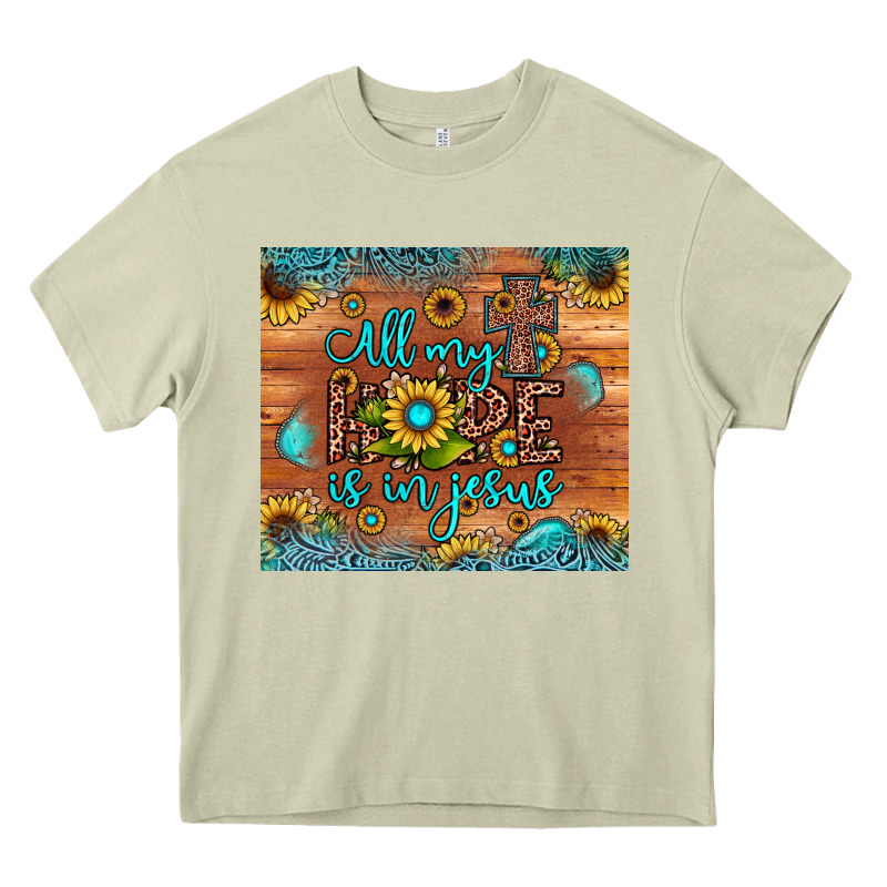 All My Hope Is In Jesus Heavy Core Tee by JahusDesignShop | Teevron