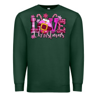 Sports Green love christmas pink Premium Sweatshirt - CowGirlArtShop