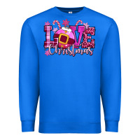 True Royal love christmas pink Premium Sweatshirt - CowGirlArtShop
