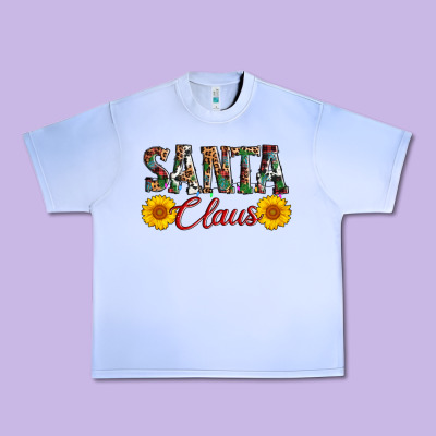 Santa Claus Urban Heavy Tee Designed By Adodesignshop