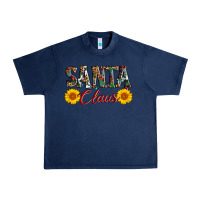 Navy santa claus Urban Heavy Tee - AdoDesignShop