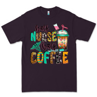 Plum half nurse half coffee Premium Tee - Jasminsmagicworld
