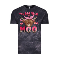 Cloud Black you had me at moo Vintage Tee - MaliasSmallBusiness