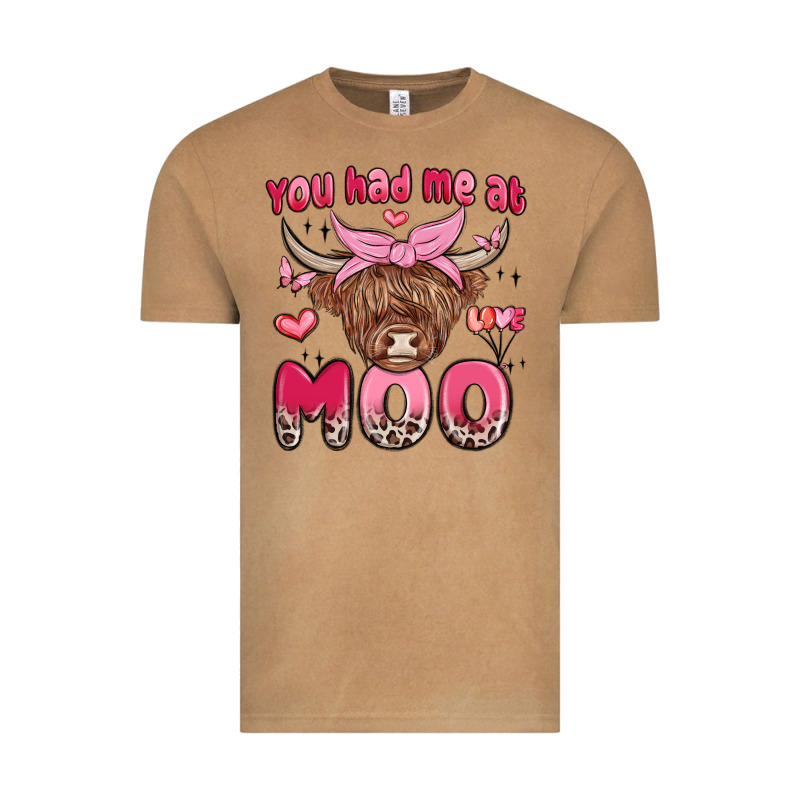 You Had Me At Moo Vintage Tee by MaliasSmallBusiness | Teevron