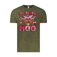 Vintage Olive you had me at moo Vintage Tee - MaliasSmallBusiness