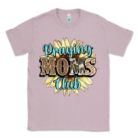 Lilac praying moms club Classic Tee - NancyCooperArtShop